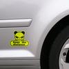 Generic Reflective Car Decal | Distance Retention Adhesive, High Visibility Car Decal, Self Adhesive Car Sticker for Cars, Motorcycles, Trucks