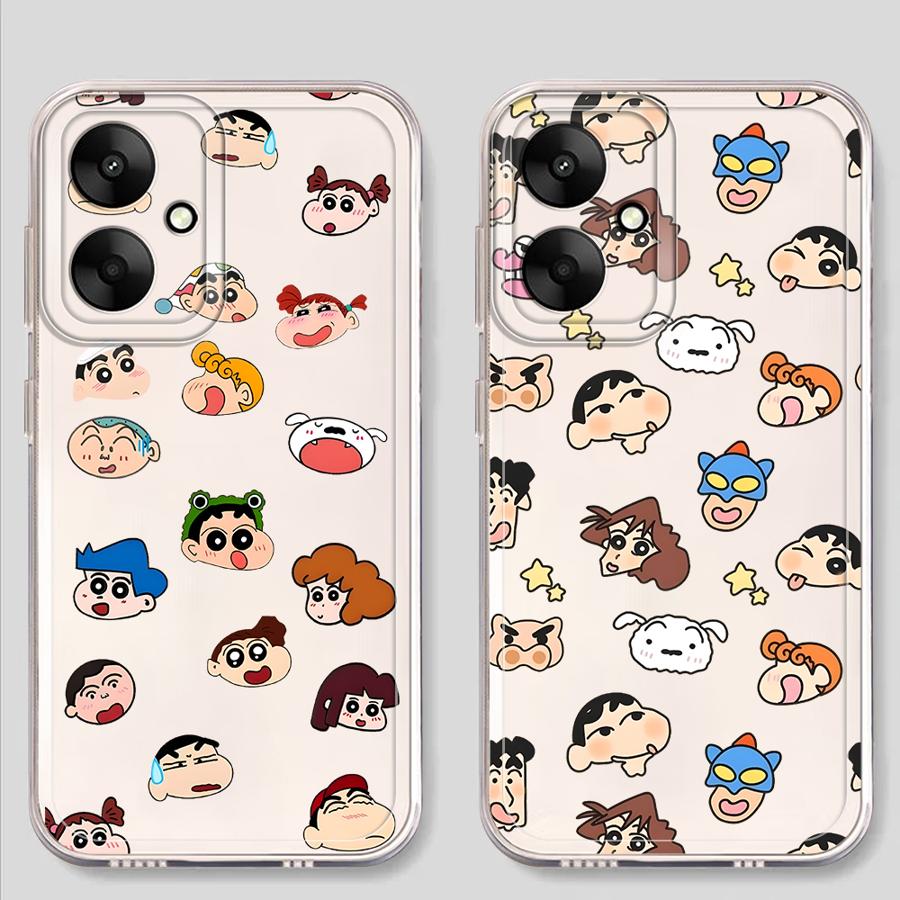 Phone Case for Xiaomi Mi 11T Pro 11 Lite Soft Phone Cover Crayon Shin Chan Pattern