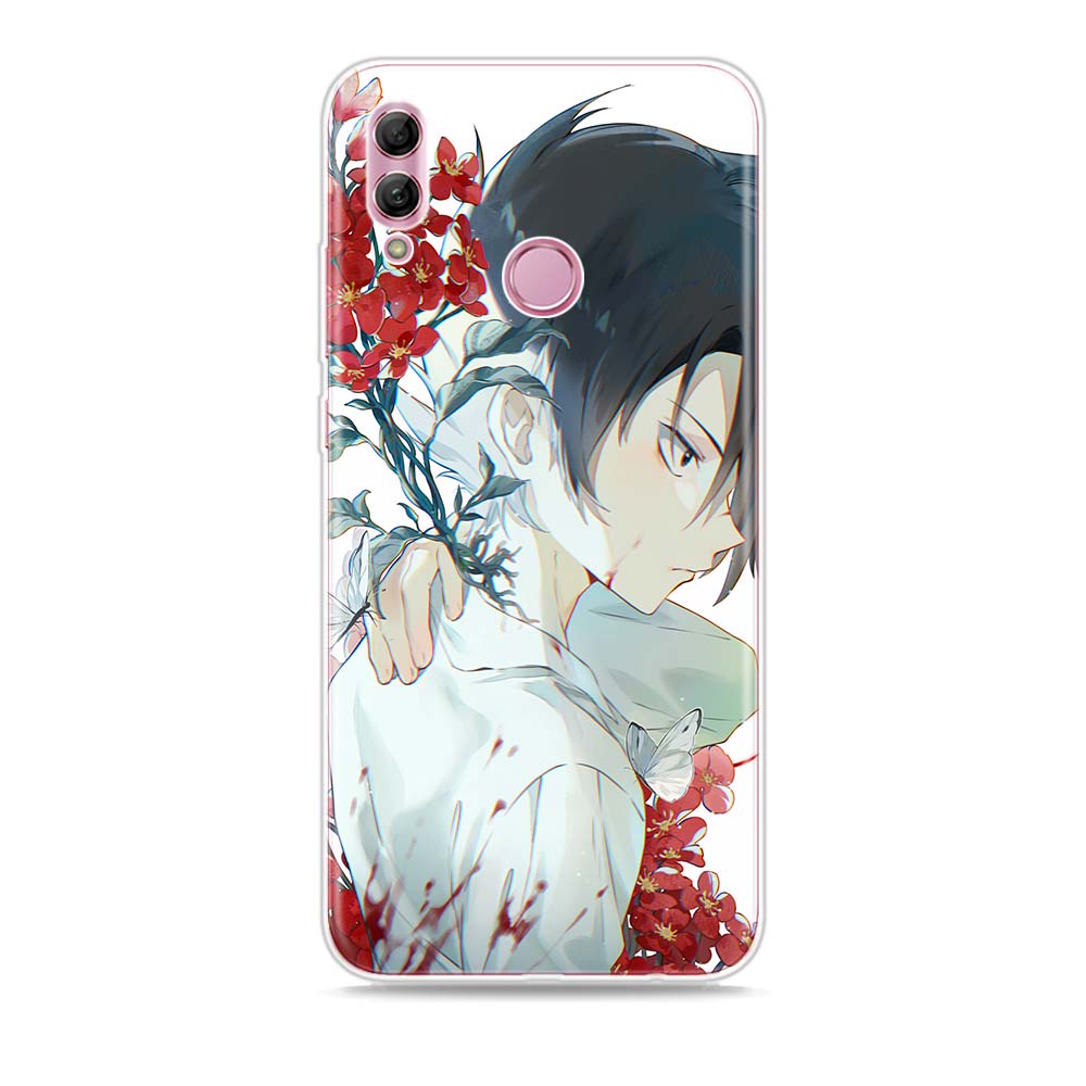 The Promised Neverland  Silicone Cover For Honor 30 30S 30i 9 10 9A 9C 9S 9N 10i 10X 9X Lite Pro 5G Phone Case