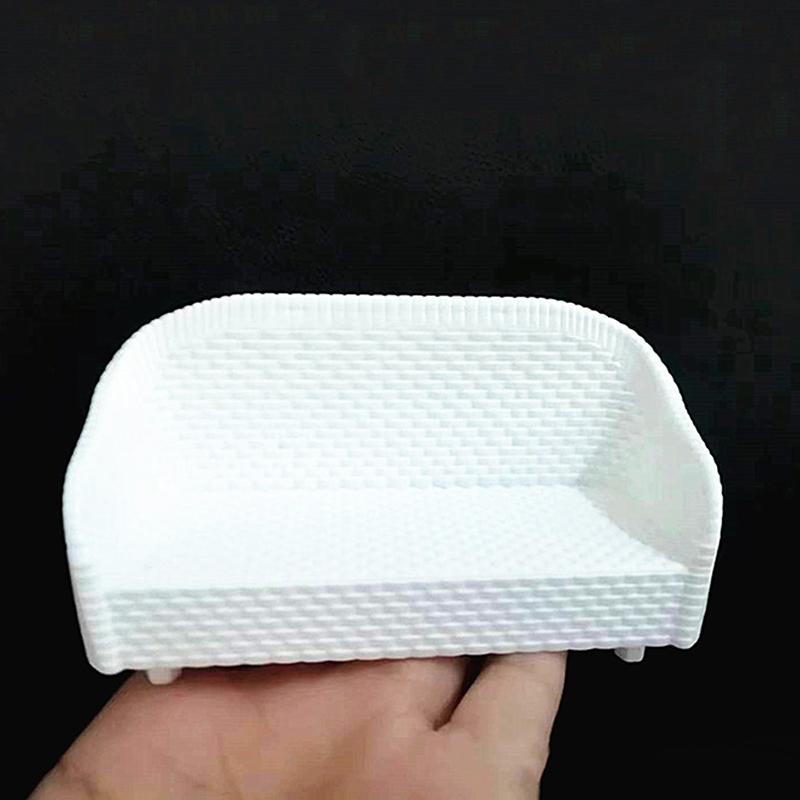 Small White Table Over The Family Sofa Chair Simulation Rattan Chair Living Room Furniture Furniture Doll Recliner Accessories 2