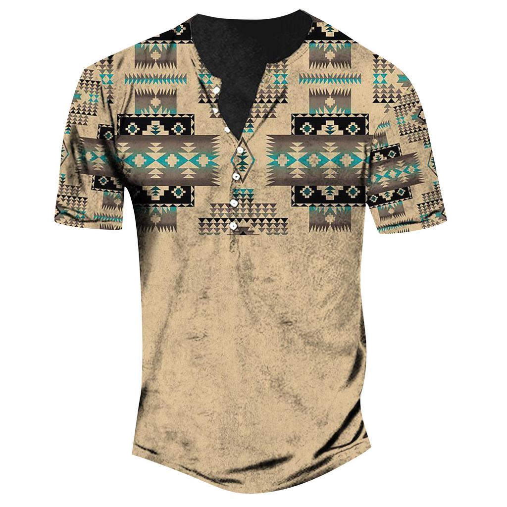 Men's Short Sleeve Graphic And Embroidered Fashion T-Shirt Spring And Summer Short Sleeve Printed