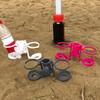 1PC New Beach Umbrella Umbrella Bracket Outdoor Umbrella Water Cup Holder Multi-function Leak-proof Cup Holder Camping Gear