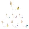 Stylish Alloy Butterfly Chain Earrings Trendy And Popular For Women