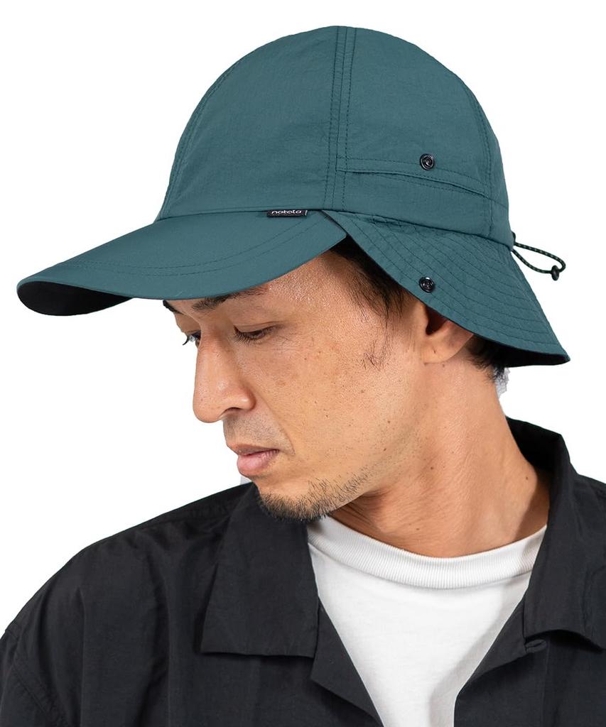 Nakota Double Visor Cap with Double Visor Baseball Cap for Men and Summer UV Heatstroke Stylish Mesh Perfect for Outdoor and Size Men's Sunshade,