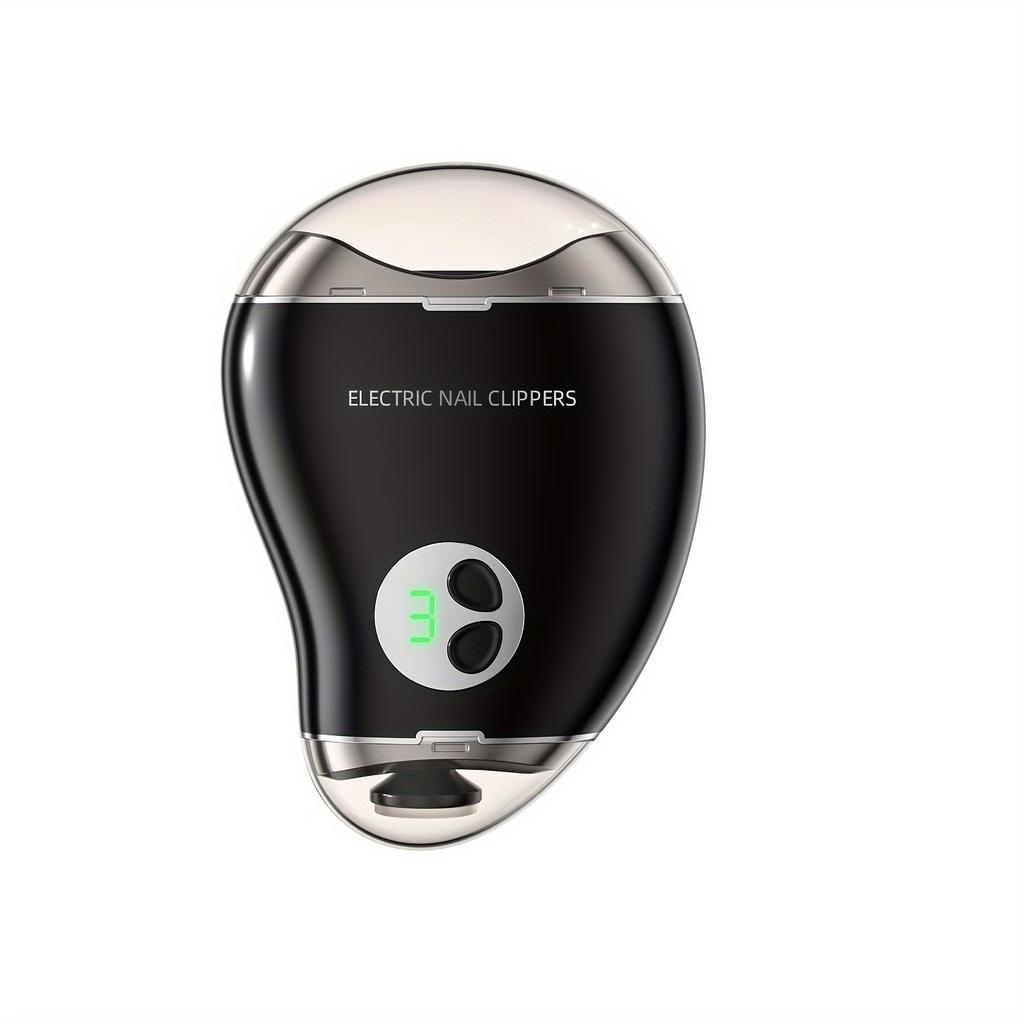Rechargeable 2-in-1 Electric Nail Clippers & Grinder Tool - Integrated Trimming & Polishing, Multifunctional Nail Care for Adults - USB Charging