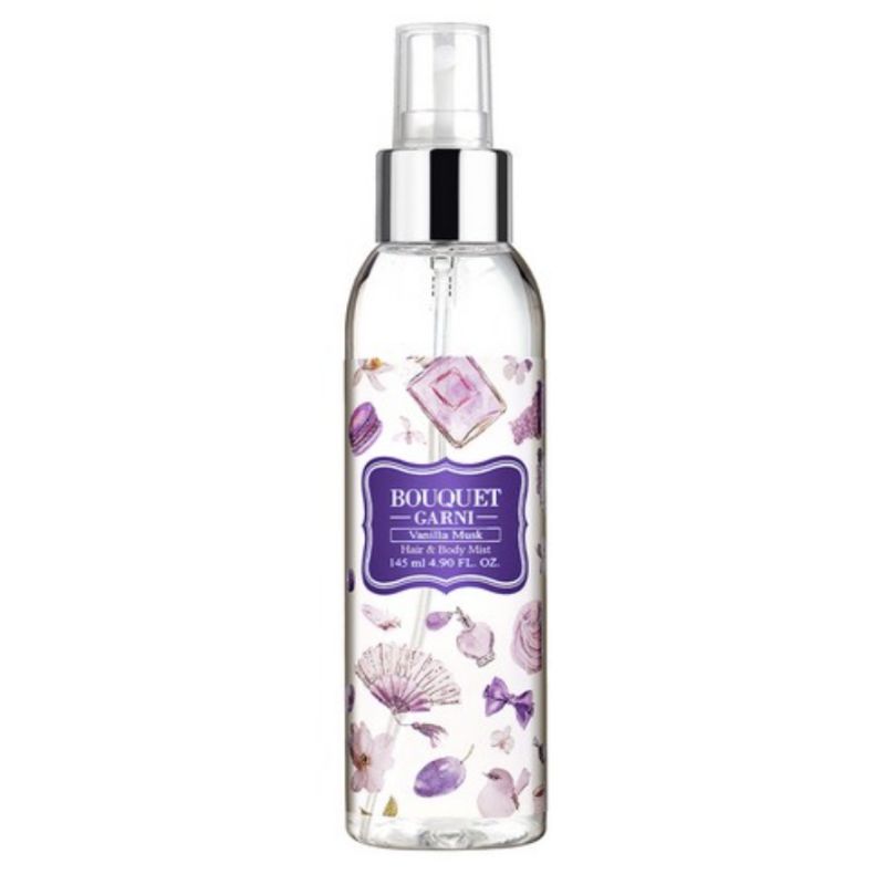BOUQUET GARNI Fragranced Hair & Body Mist 145ml | Hair & Body Perfume Mist (6 Types Available)