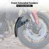 Trident 660 Motorcycle Front Fender Mudguard Extender Extension Black For TRIDENT 660 Trident660 trident660 2021 2022 2023 2024