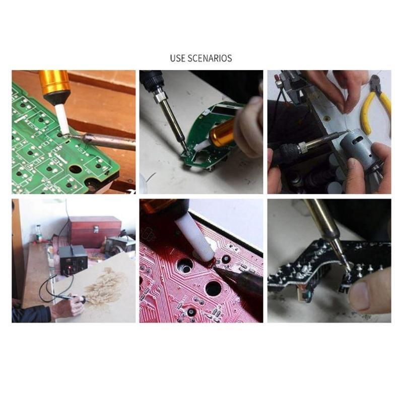 652F Soldering Station 8586D 2 In 1 Digital Display Rework Hot Air Solder Iron ESD Welding Desoldering Repair Tools