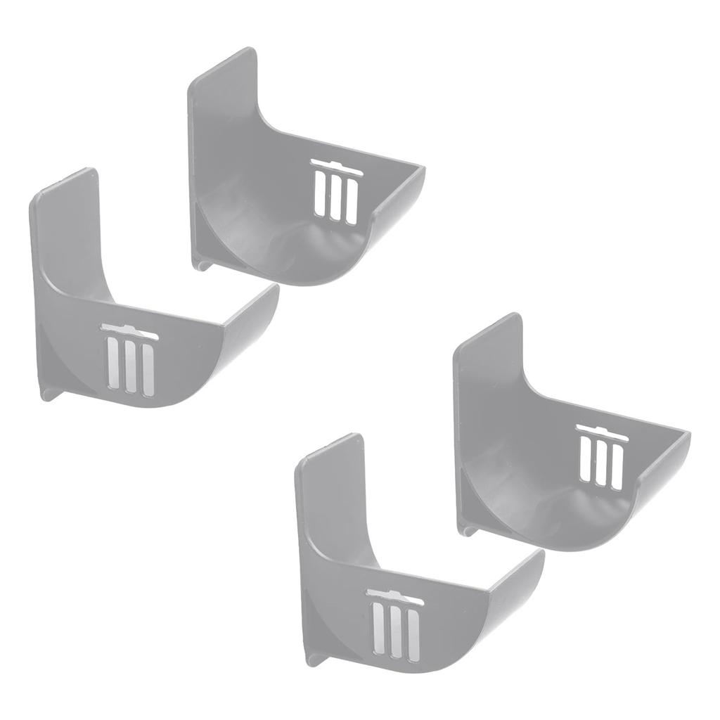 Pack of 4 Multipurpose Trash Bag Holder Adhesive Wall Mounted Organizers for Kitchen And Bathroom Storage Solution