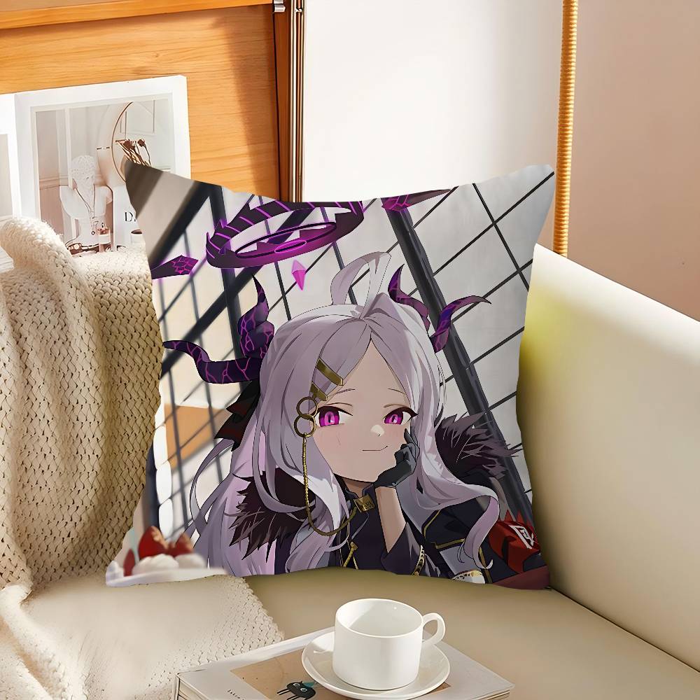 

Аниме Сорасаки Хина Подушка Подарок Украшение для дома и офиса Спальня Диван Автомобильная наволочка 45x45 16x16Inch