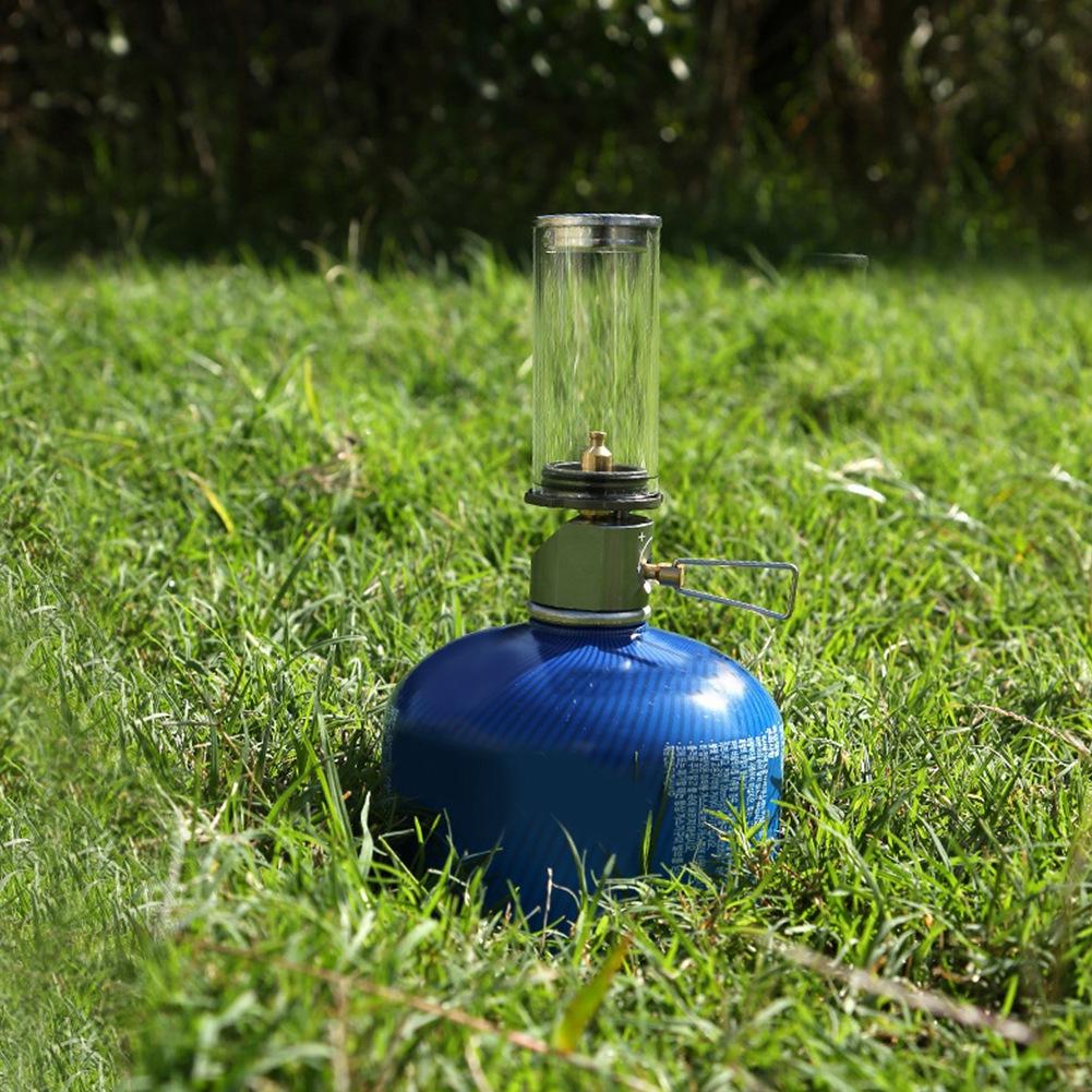 Outdoor Portable Camping Lamp Gas Light Tent Night Lights Lantern
