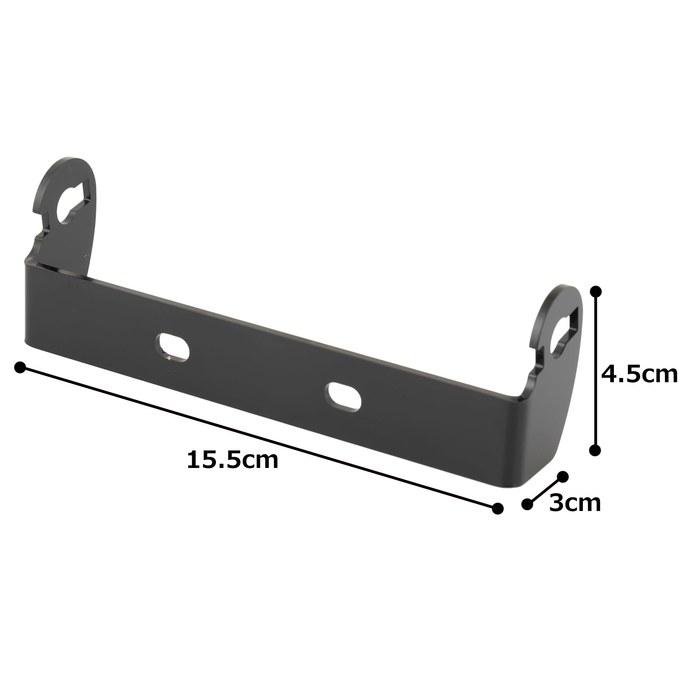 Kijima Motorcycle Turn Signal Stay Relocation Rear CB1100/EX Black Style 14Y HONDA 217-2031 Black/White