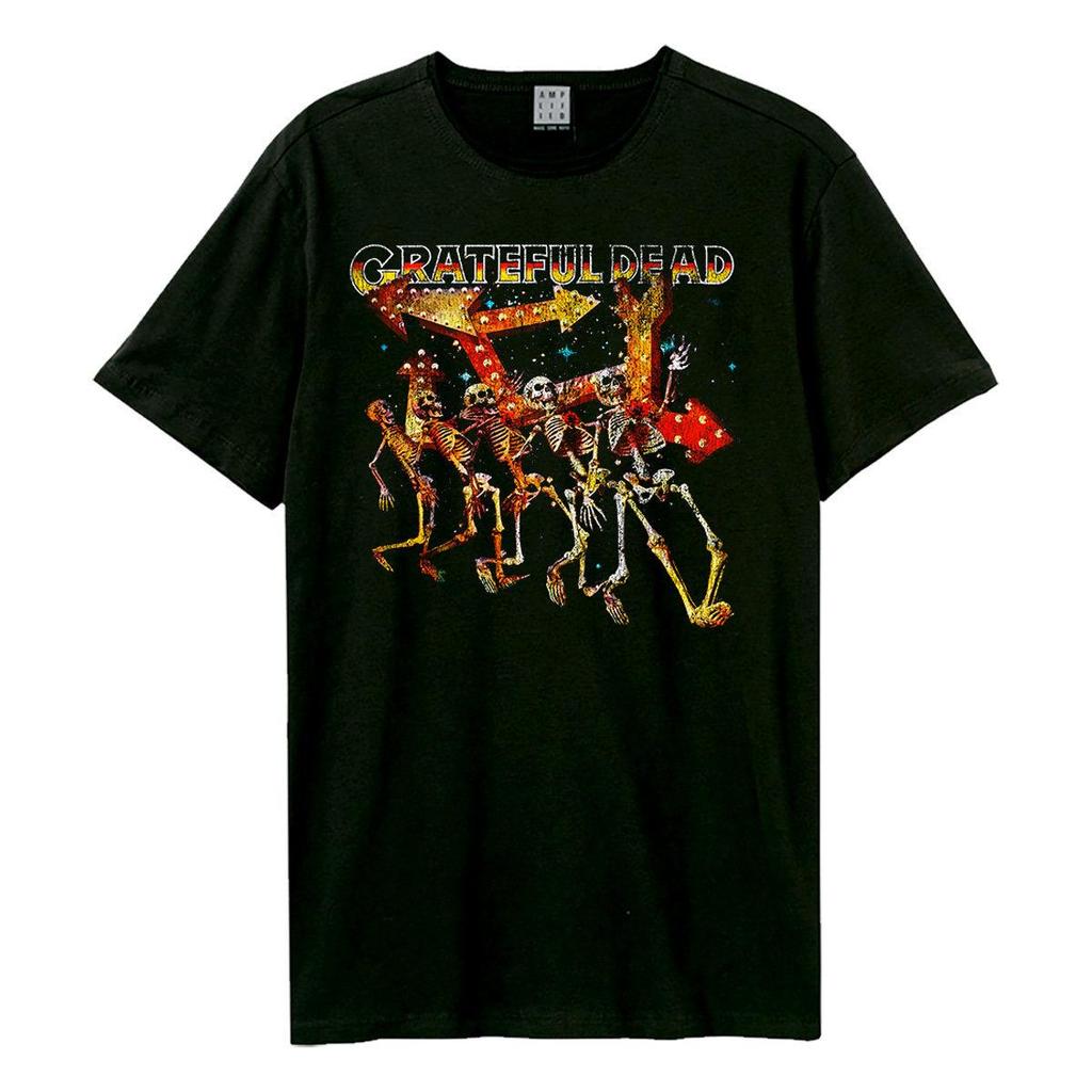 Amplified Unisex Adult Dancing Skellies Grateful Dead T-Shirt