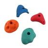 Climbing Holds Multi Color Resin Fiber Different Shape Round Corners Climbing Rock Wall Grips for Outdoor
