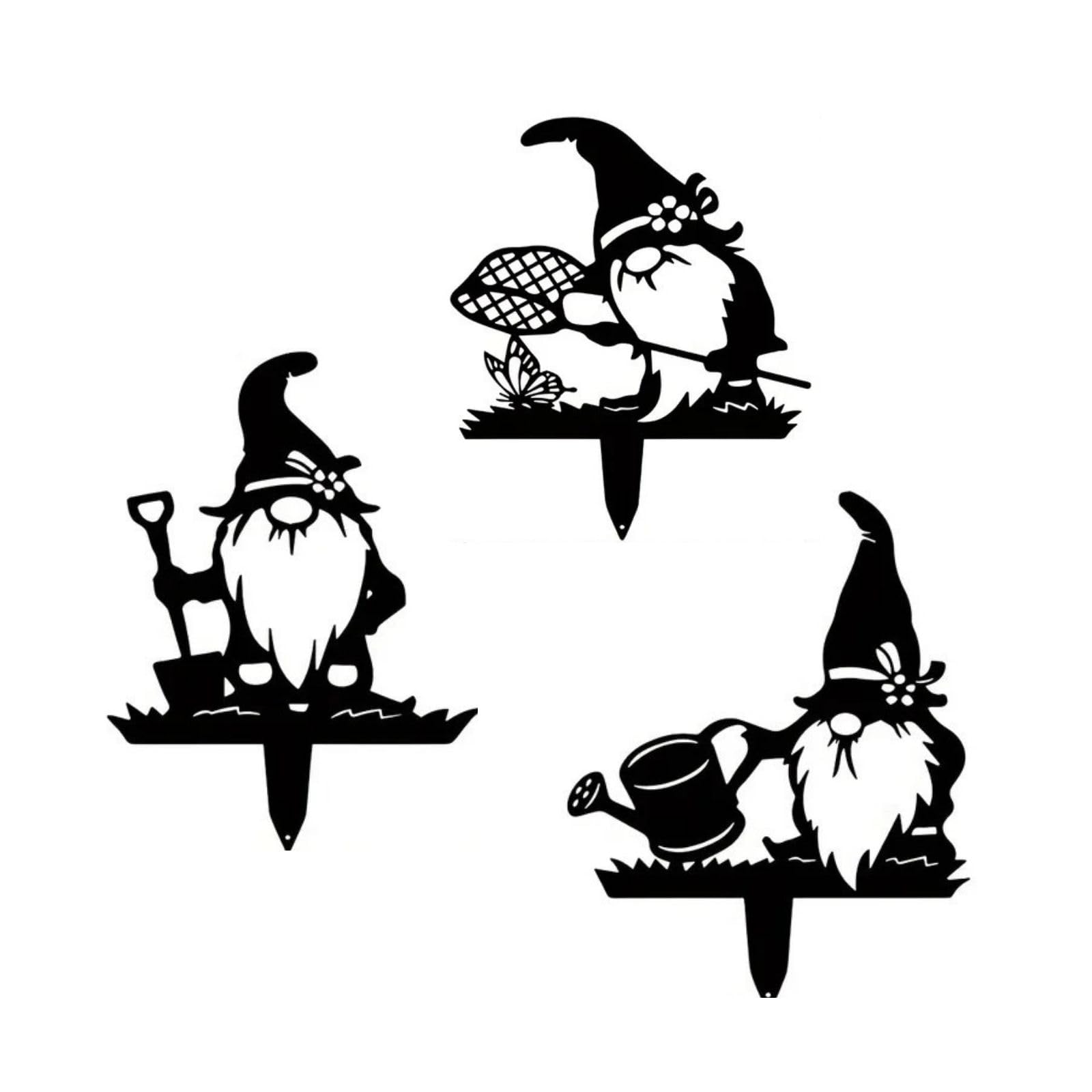 

Archnote Товары для сада Садовый предмет Садовый предмет Садовый предмет Садовый крючок Садовый орнамент Железный гном Набор из 3 шт.