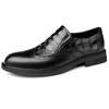 Genuine Leather Slip On Men's Shoes  Brand Business Formal Loafers Top Quality Driving Shoes British Style Male Moccasins
