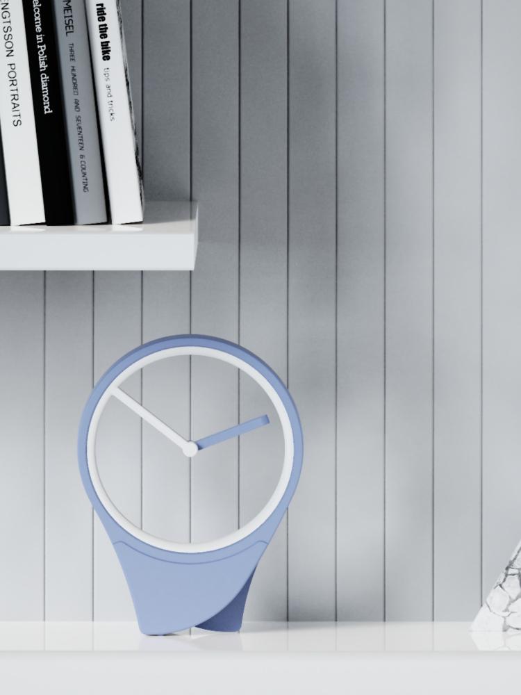Floating Clock Without Dial Stylish Simple Household Desktop Decoration Modern Atmosphere Advanced Wind Desktop Clock Decoration
