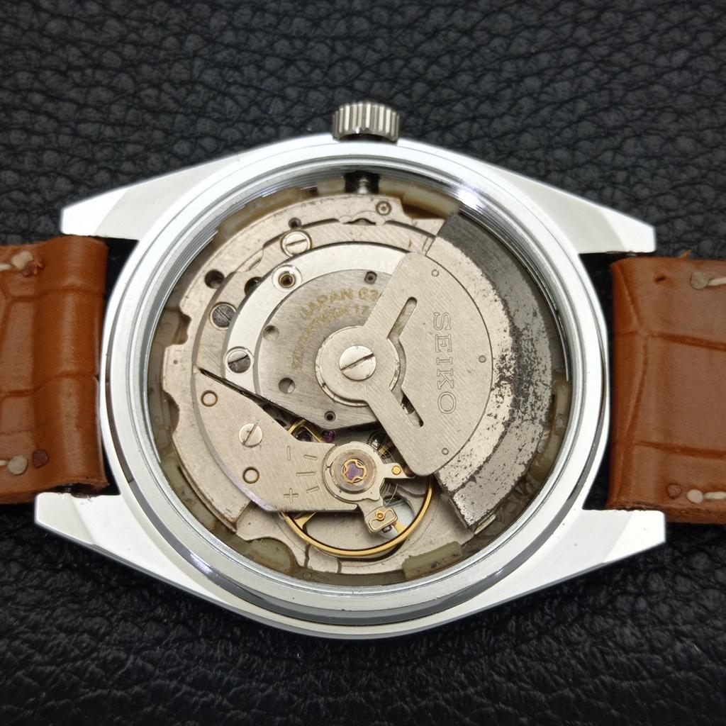 REFURBISHED SEIKO 5 AUTOMATIC MENS WATCH JAPAN MADE WHITE DIAL CUSTOM A440078-2 QV90-a440078