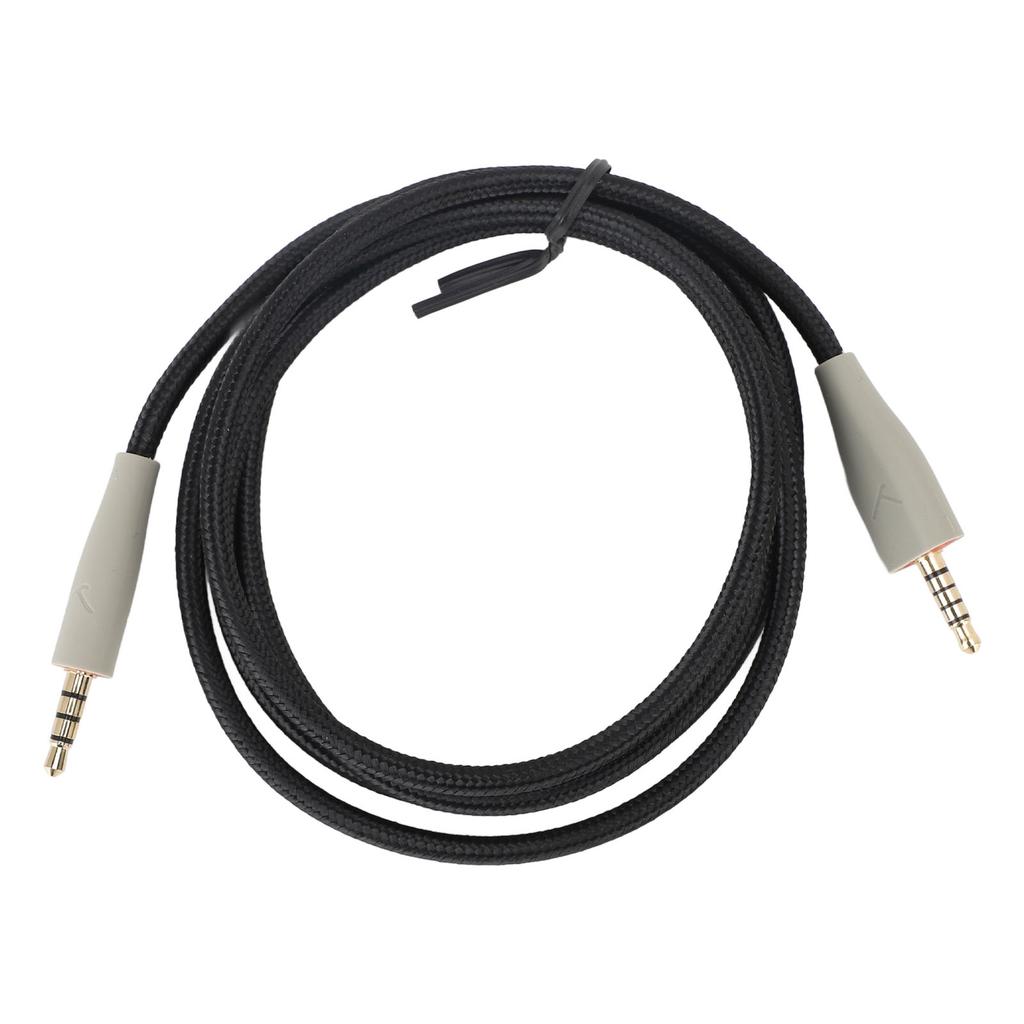 Headset Cable 3.5mm OFC Replacement for MMX100 Headphone Plug and Play PC Computer Accessories 1.2m Gray