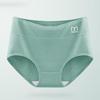 Four Seasons Mei Ya High Waist Cotton Women's Panties - Antibacterial Crotch, Hip Lifting, Abdomen Shaping Triangle Design.