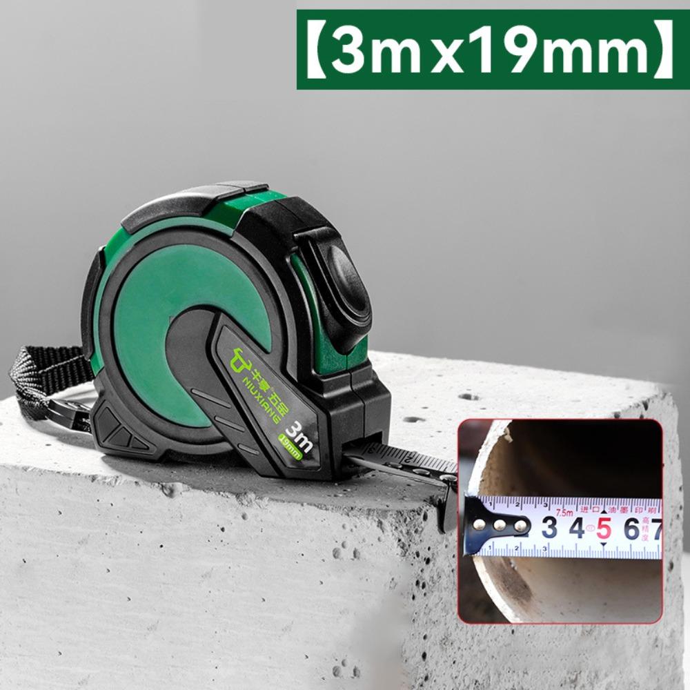 Portable Steel Tape Measure Anti-abrasion 3/5/7.5/10m Steel Tape Measure Thickened Drop-Resistant Ranging Tool Woodworker