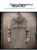 Men's Mid-Length Hooded Trench Coat - Autumn Casual Thin Design