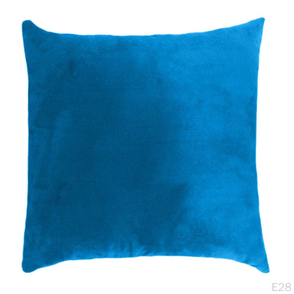 Soild Decorative Square Throw Covers Set Cushion for Sofa Bedroom Car