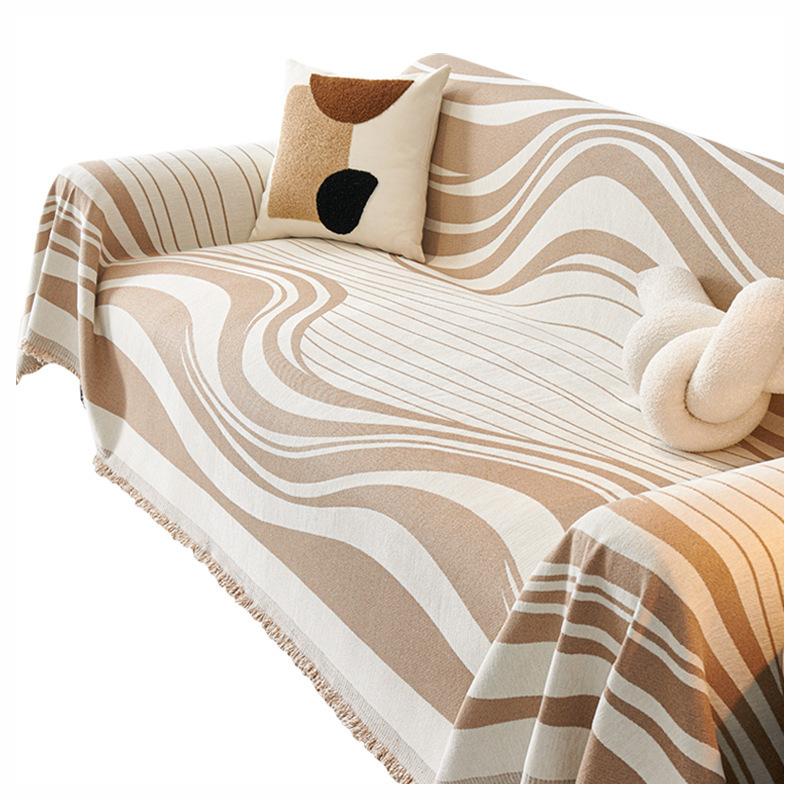 Chenille Soffhandduk Fyra Säsonger Universal Allomfattande Soffskydd Dammskydd Enkel Sofföverdragstyg Repskyddande