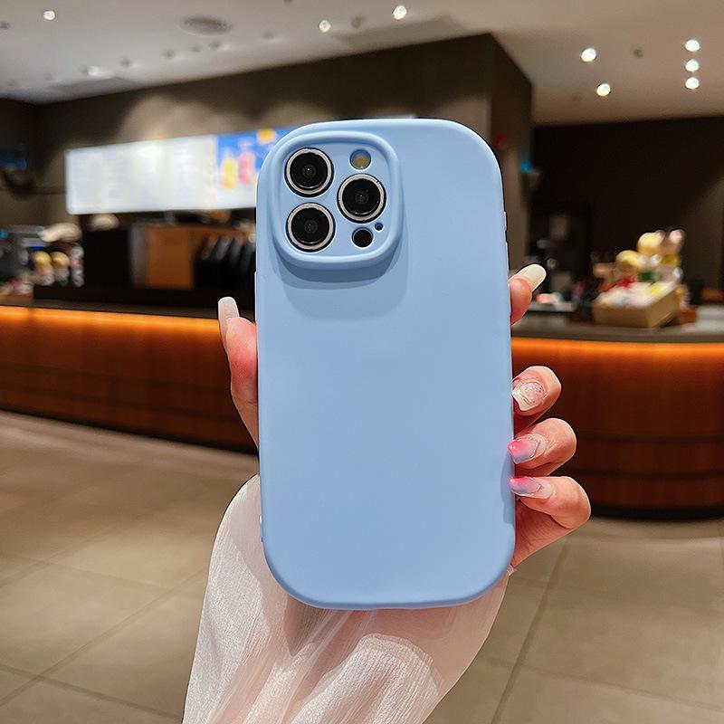 Durable Soft Silicone Case for Apple 15 Pro Max, 14, 13, 12, 6S - Anti-Drop, Frosted Finish