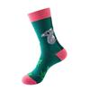 Stylish Mid-Calf Socks Men Women Animal Fruit Galaxy Print Casual Cotton