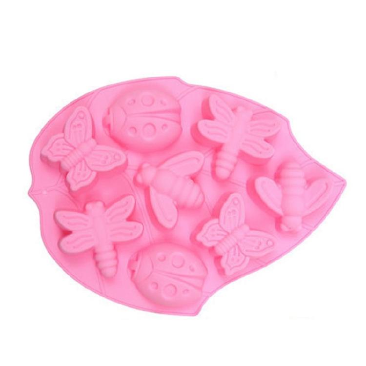 Chocolate Mould Silicone Molds Cake Fondant Moulds Cake Baking Tool Insect Shape