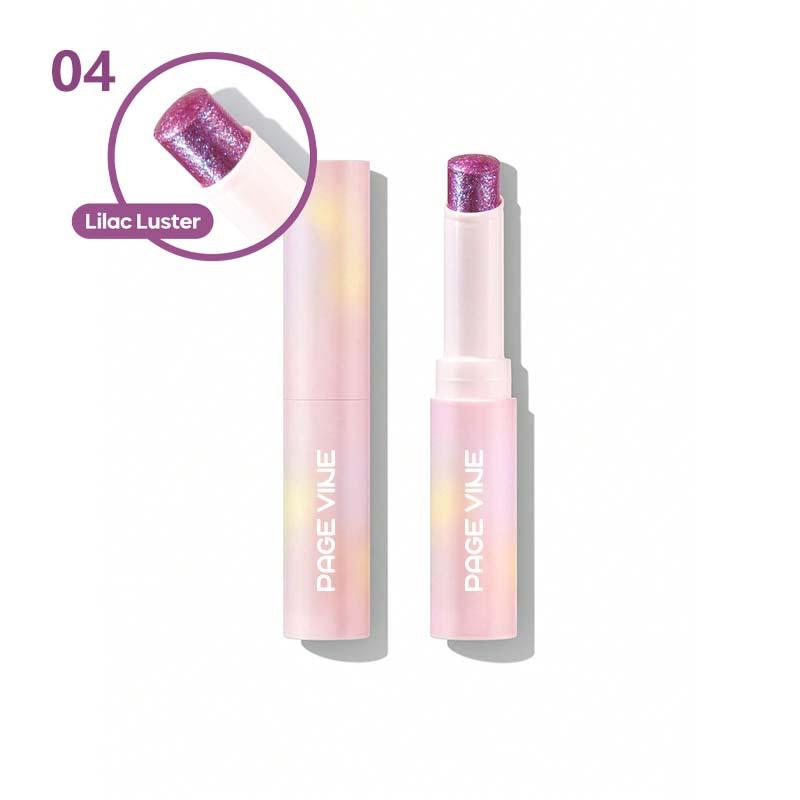 6- Super Flash Oogschaduwstick Hydraterende Gelei Textuur Parelmoer Diamant Schaduw Shimmer Verhelderend Contouring Glanzende Make-up