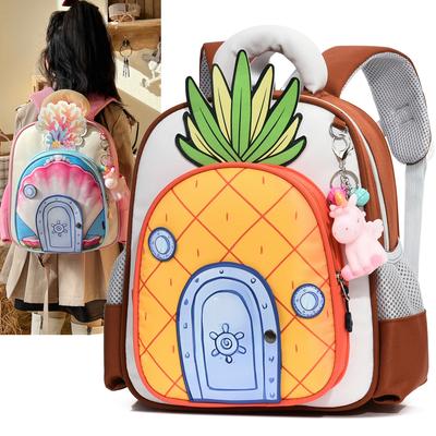 Kindergarten Schoolbag Cartoon Children's Schoolbag Boys Girls Lightweight Backpack