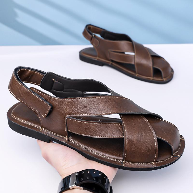 The 2026 new men's sandals are breathable comfortable and soft-soled outdoor casual beach shoes that are fashionable and durable