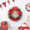 Christmas Wreath - 40/50/60cm Holiday Decorations & Ornaments for Door Hanging