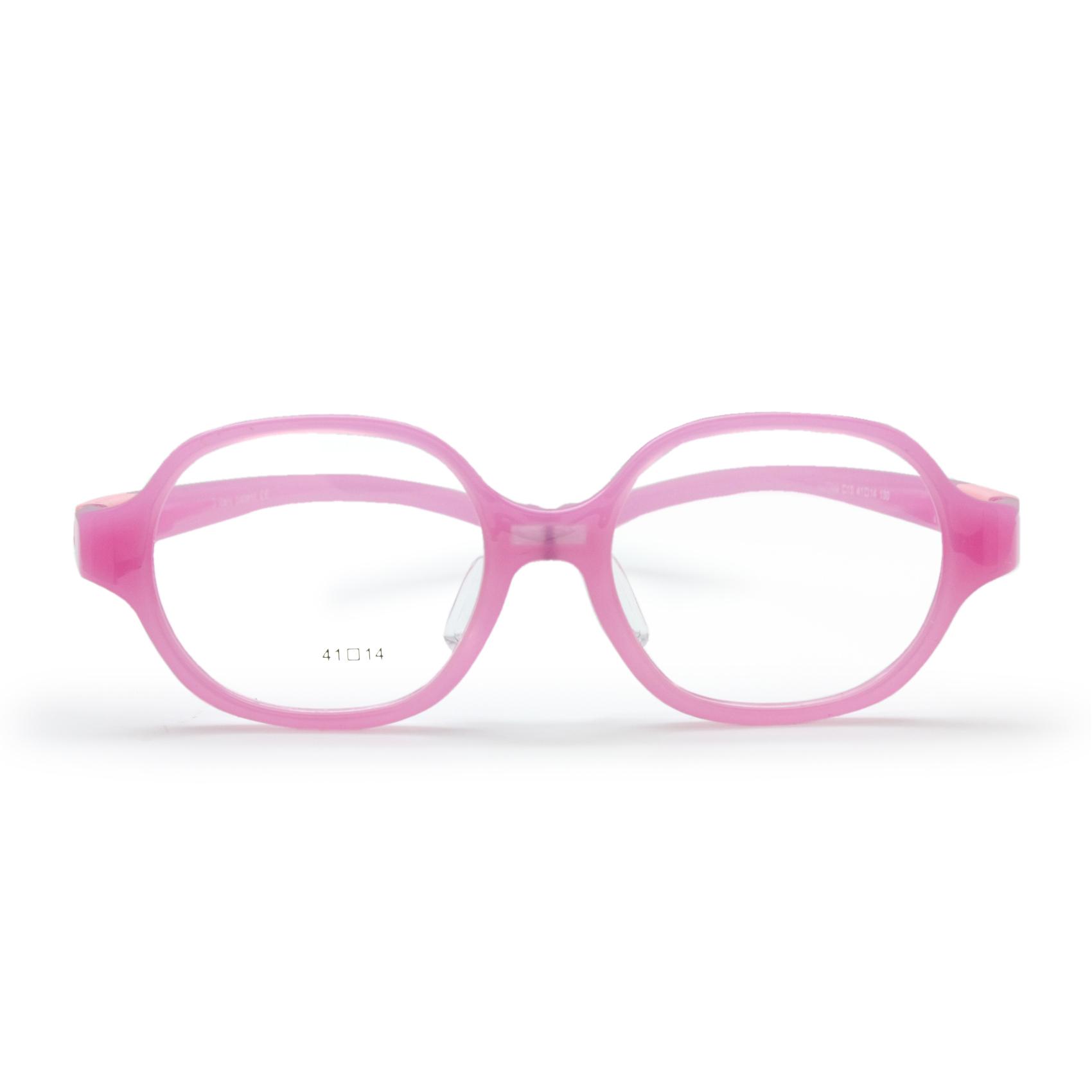 

Kids Optical Glasses Rounded Square Frame Size 41 Elastic Strap Retainer Flexible Bendable Boys Girls 2-3Y