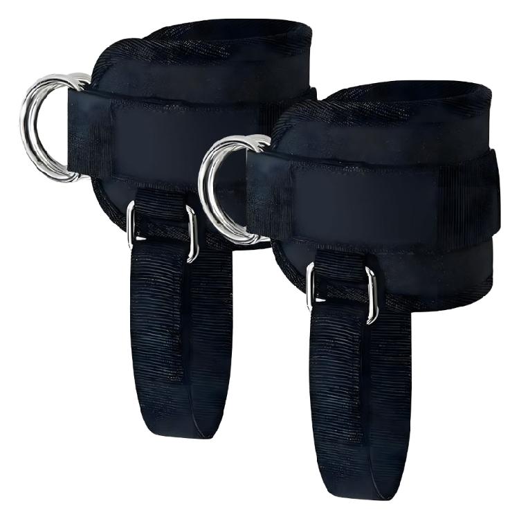 Glute Kickbacks Ankle Strap for Women Men, Cable Attachments for Gym Fitness Ankle Strap for Cable Machine with Padding 1