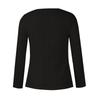 Women's Fashion Solid Color Casual Cardigan Long Sleeve Mid-Button Tops Coat