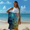 Universe Space Pattern Beach Towel for Family Stuffs Friends Gifts Quick-Dry Sand Free For Bath Yoga Beach Camping Swimming GYM