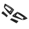4PCS Outside Door Handle Cover Carbon Fiber Easy To Install Exterior Door Handle Trim for 370z Z34