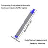 5pcs Blue Airless Spray Gun Filters, 60 Mesh Replacement High Pressure Spraying Accessories