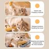 Plush Fish Cat Toy Natural Catnip Soft Self Play Exercise Toy Interactive Chew Kicker Kitten Toy for Indoor Cats