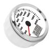85mm Analog GPS Speedometer 200km h Waterproof 7 Backlit White Dial Chrome Bezel for 12 24V Marine Motorcycle Truck