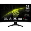 MSI MAG 32C6X Monitor 31.5 Inch Curved Black