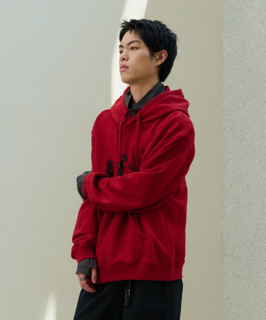 DESIRED Fade Text Hoodie-Fesk5104B07