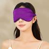 Silk Satin Sleep Mask Set Adjustable Contoured Blindfold with Storage Bag Portable Airplane Sleep Mask for Travel Airplane Home
