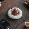 Floral Fabric Teapot Pad Elegant Kettle Mat Convenient Teacup Pad  Kung Fu Tea