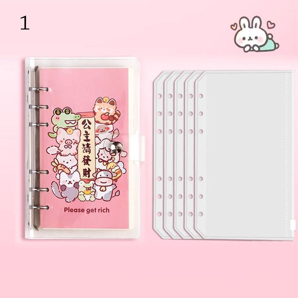 Sparen Sie Geld Mini Binder Einsparungen Herausforderung Große Kapazität Einsparungen Herausforderungen Blätter Liebhaber