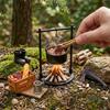 Realistic Miniature Firewood Steak For 1/12 Scale Dollhouses Camping Scenes Camping DIY Landscape Decors Accessory
