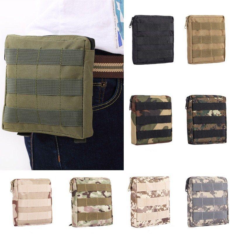 Taktische Molle-Tasche in Premium-Qualität, Gürtel-Hüfttasche mit zeitlosem Militärdesign